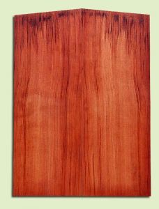 RWMSB13867 - Redwood, Mandolin Arch Top Soundboard, Med. Grain Salvaged Old Growth, Excellent Color, Highly Resonant Mandolin Tonewood, Yields Superior Sound, 2 panels each 0.875" x 6" X 16", S1S