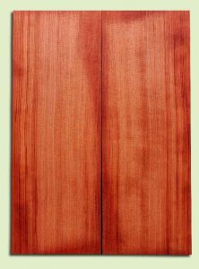 RWMSB13881 - Redwood, Mandolin Arch Top Soundboard, Med. to Fine Grain Salvaged Old Growth, Excellent Color, Highly Resonant Mandolin Tonewood, Yields Superior Sound, 2 panels each 0.875" x 6" X 16", S1S