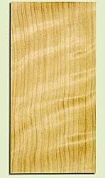 CDMHS16882 - Curly Port Orford Cedar, Mandolin Headstock Plate, Air Dried, Excellent Color & Curl, Adds Pazzazz, Multiples Available, each 0.15" x 3.5" X 7" 