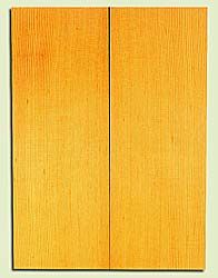 DFMSB45549 - Douglas Fir, Mandolin Arch Top Soundboard, Very Fine Grain Salvaged Old Growth, Excellent Color, Highly Resonant Mandolin Wood, 2 panels each 0.75" x 6.5" X 18", S2S